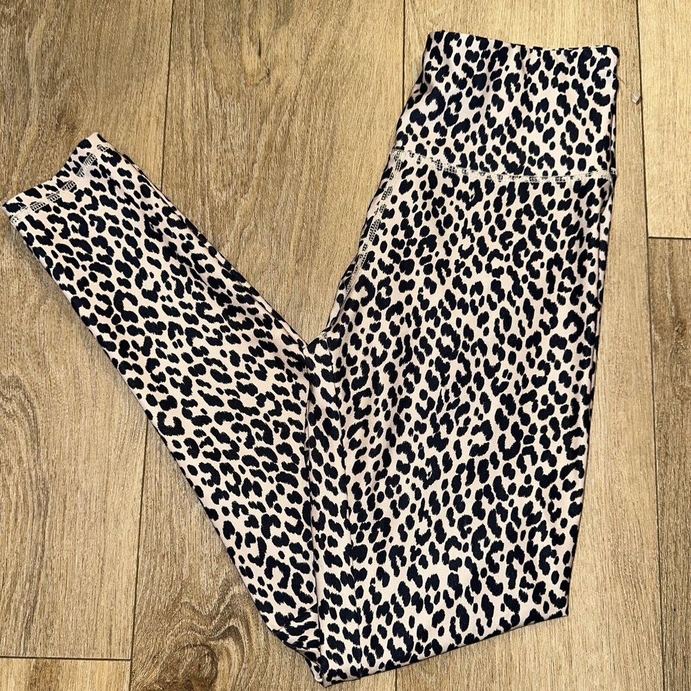Blue Rain Women's Cheetah Print‎ Leggings Size Small Cute Animal Print